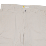 CARHARTT Mens Workwear Shorts Beige XL W38