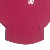 DISNEY Walt Disney World Womens T-Shirt Maroon Long Sleeve USA XS