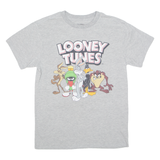 LOONEY TUNES Mens T-Shirt Grey USA M