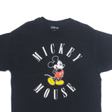 DISNEY Mickey Mouse Mens T-Shirt Black USA L