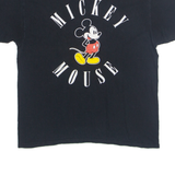 DISNEY Mickey Mouse Mens T-Shirt Black USA L