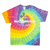 DISNEY Tie Dye Walt Disney World Mens T-Shirt Green USA L