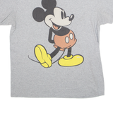 DISNEY Mickey Womens T-Shirt Grey USA XL
