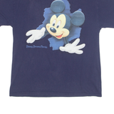 DISNEY Mickey Florida Mens T-Shirt Blue USA S