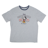 WALT DISNEY 1971 Mickey Mouse Mens T-Shirt Grey USA XL