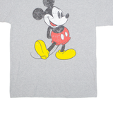 DISNEY Mickey Mouse Mens T-Shirt Grey USA L