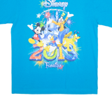 DISNEY Florida Mens T-Shirt Blue USA L