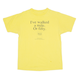 Ive Walked A Mile Or Fifty Club Walk Womens T-Shirt Yellow M