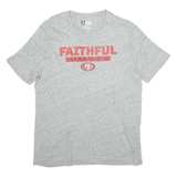 NFL San Francisco 49ers Mens T-Shirt Grey USA XL