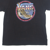 VANS OFF THE WALL Womens T-Shirt Black XL