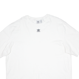 ADIDAS ORIGINALS Womens T-Shirt White UK 18