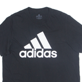 ADIDAS Womens T-Shirt Black XL