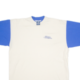 BELTON DESIGNER KNITS Royal Caribbean Mens T-Shirt Cream 90s L