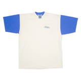 BELTON DESIGNER KNITS Royal Caribbean Mens T-Shirt Cream 90s L