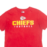 NFL Kansas Cheifs Football Mens T-Shirt Red USA M