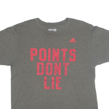 ADIDAS POINTS DONT LIE Mens T-Shirt Grey L