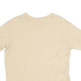 CHAMPION Mens T-Shirt Beige Crew Neck S