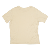 CHAMPION Mens T-Shirt Beige Crew Neck S
