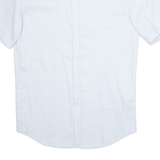DKNY Mens Plain Shirt Blue S