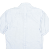 DKNY Mens Plain Shirt Blue S