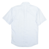 DKNY Mens Plain Shirt Blue S