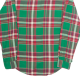 POLO RALPH LAUREN Mens Shirt Green Plaid Long Sleeve M