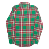 POLO RALPH LAUREN Mens Shirt Green Plaid Long Sleeve M