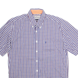 BARBOUR Regular Fit Mens Shirt Blue Plaid M