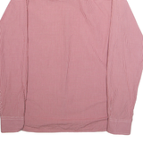 TOMMY HILFIGER Custom Fit Mens Shirt Red Gingham Long Sleeve L