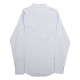 TOMMY HILFIGER Mens Plain Shirt White Long Sleeve M