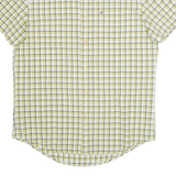 TOMMY HILFIGER Mens Shirt Yellow Plaid S