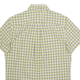 TOMMY HILFIGER Mens Shirt Yellow Plaid S