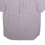 VANS Classic Fit Mens Plain Shirt Purple L