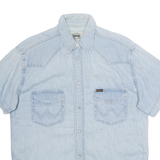 WRANGLER Mens Plain Shirt Beige S