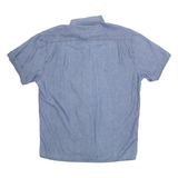 WRANGLER Mens Plain Shirt Blue M