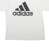 ADIDAS Mens T-Shirt White L
