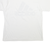 ADIDAS Mens T-Shirt White L