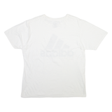 ADIDAS Mens T-Shirt White L