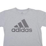 ADIDAS Mens T-Shirt Grey L