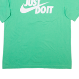 NIKE Mens T-Shirt Green M