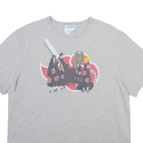 CHAMPION Naruto Mens T-Shirt Grey L