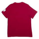 ADIDAS Indiana Mens T-Shirt Maroon L