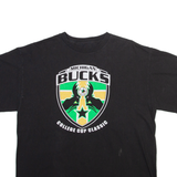 ADIDAS Michigan Bucks Mens T-Shirt Black USA M