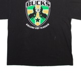 ADIDAS Michigan Bucks Mens T-Shirt Black USA M