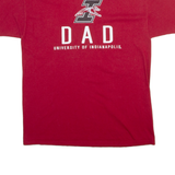 CHAMPION University Of Indianapolis Mens T-Shirt Red USA L