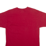 CHAMPION University Of Indianapolis Mens T-Shirt Red USA L