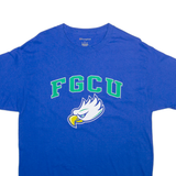 CHAMPION Mens T-Shirt Blue L