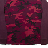 POLO RALPH LAUREN Mens T-Shirt Maroon Long Sleeve L