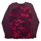 POLO RALPH LAUREN Mens T-Shirt Maroon Long Sleeve L