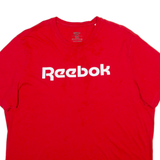 NIKE Mens T-Shirt Red 2XL